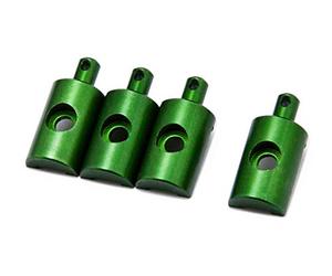Tamiya Lunchbox Aluminium Supports de carrosserie Verte Lot de 4
