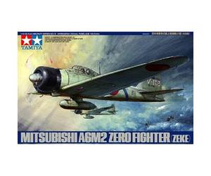 TAMIYA - Maquette Avion Mitsubishi A6m2 Zero Fighter (zeke) |tamiya|61016| 1:48 Maquette Char Promo