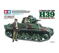 TAMIYA - Maquette Char French Light Tank H39 Pz.kpfw.38h 735(f) |tamiya|35389| 1:35 Maquette Char Promo - Ref : 15698