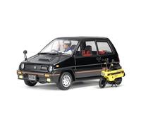 TAMIYA 24369 1:24 Honda City Turbo avec scooter (1) - Modélisme, kit de construction en plastique, loisirs, bricolage, collage, kit de modélisme, modèle, modélisme en plastique, kit de voiture