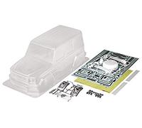 TAMIYA Kit Merc-Benz G500 CC-02/01 267 mm Accessoires pour Voiture télécommandée, carrosserie de Rechange, modélisme RC, 51623, Blanc