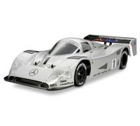 Tamiya Mercedes-Benz C11 1990 argent 1:10 Auto RC électrique Voiture de course propulsion arrière