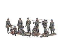 TAMIYA Militaire 32602 1:48 Fig-Set Dt. Infanterie (10) - Réplique fidèle à l'original - Kit de construction en plastique - Bricolage - Kit de modélisme - Assemblage non peint - Multicolore