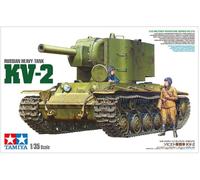 TAMIYA N°375 Modèle De Kit De Char Lourd Russe KV-2 JAPON OFFICIEL