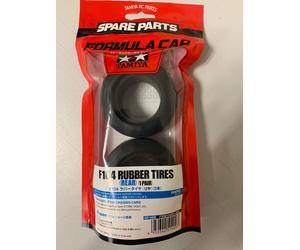 Tamiya Pneus Arr F104 x2 with Sponge 1/10 51400 1124