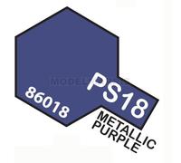 TAMIYA PS18 SPRAY X POLYCARB. Métal. Violet