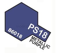 TAMIYA PS18 SPRAY X POLYCARB. Métal. Violet