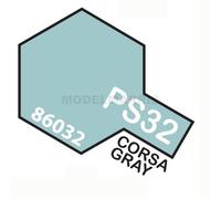 TAMIYA PS32 SPRAY X POLYCARB. Gris De Course