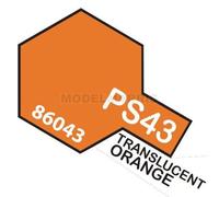 TAMIYA PS43 Spray X Polic. Transl.orange