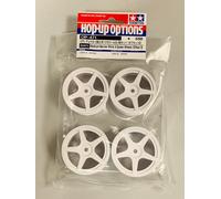 Jantes Tamiya (4) 5 Rayons Blanches 24Mm / 300053471