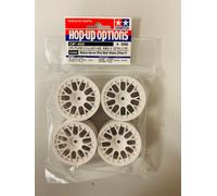 TAMIYA RC 4x Jantes 24mm (Offset +2) Type BBS Blanche 1/10 53468 0226