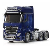 Tamiya- RC MERC Benz ACTROS Bleu Modèle radiocommandé, 56354, Non renseigné