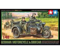 TAMIYA Sidecar Allemand WWII - 1/48 - Tamiya 32578