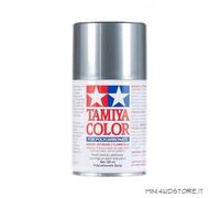 Tamiya 86048 Polycar. Spray PS48 Argent Semi Brillant Anodisé (100ml) Modélisme