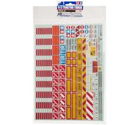 Tamiya - Stickers Remorque 56534 - modèle radiocommandé