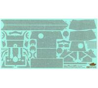 Tamiya – Stickers Zimmerit Panthère G – Accessoire pour maquette – 1/35 – 12646