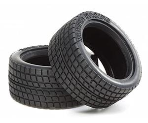 TAMIYA TAM50568 300050568 - M-Chassis Profil-Pneu(2) Bauwerk, 54 x 24 mm