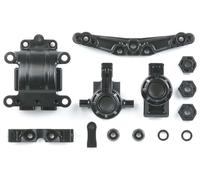 TAMIYA TAM51318 300051318 TT01E/R/D Pièces A Pont Amortisseur/Boîtier de boîte de Vitesses, Noir