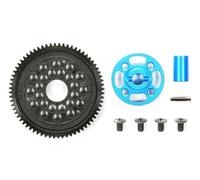 Tamiya Kit d'engrenage TAM54500 300054500 TT-02 Haute vitesse 68 tours Noir
