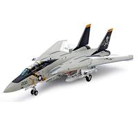 Tamiya Kit d'avion Grumman F-14A Tomcat TAM61114 en plastique bleu marine 1/48