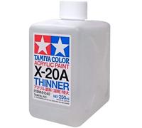 TAMIYA TAM81040 Diluant acrylique/poly X-20A 250 ml