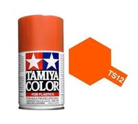 Tamiya Peinture en aérosol TS-12 Orange Synthétique pour modélisme 100 ml
