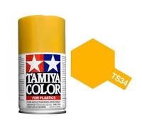 Tamiya Bombe aérosol TS34 – Modélisme – Jaune Camel