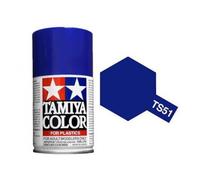 TAMIYA Tamiya TS-51 - Bleu Telefonica brillant - Racing Blue - bombe 100 ml