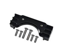 Tamiya Truck Scania R620 Highline Upgrade Pièces Aluminium Front Chassis Stabilizing Mount - 1Pc Set Black