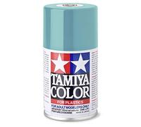 Tamiya – Peinture aérosol TS-41 Bleu corail brillant pour plastique – 100 ml