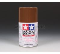 PEINTURE EN AÉROSOL COULEUR TAMIYA TS 1 POUR PLASTIQUE BRUN ROUGE 100 ML