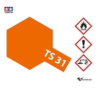 Tamiya TS31 - Bombe aérosol - 90 ML : Orange Brillant