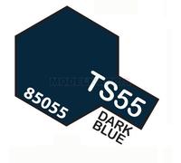 Tamiya 85055 Synthetic Spray TS55 Dark Bleu (100ml) Modélisme