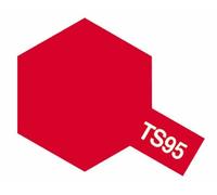 Tamiya TS95 Émail Spray Pure Métallique Rouge Modélisme