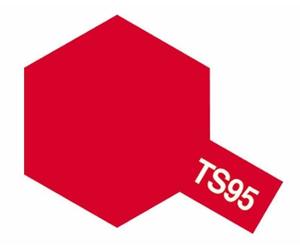 Tamiya TS95 Vernis En Bombe Rouge Métallisé Pur 85095 Modélisme