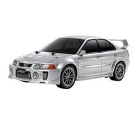 TAMIYA 58713 1:10 RC Mitsubishi Lancer Evo V TT-02 - Voiture télécommandée, véhicule radiocommandé, modélisme, kit à Assembler, Loisirs, Bricolage, modèle RC, kit de Construction RC