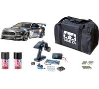 Tamiya TT-02 Ford Mustang GT4 brushed 1:10 Auto RC électrique Voiture de tourisme 4 roues motrices (4WD) kit à monter économique