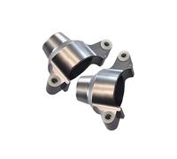 Tamiya TT-02 Upgrade Pièces Aluminium Rear Knuckle Arm - 1Pr Grey Silver