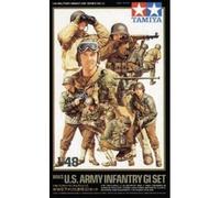 Tamiya - Wwii U.S. Army Infantry Gi Setmaquette Figurine Wwii U.S. Army Infantry Gi Set Tamiya 32513 1/48ème Maquette Char Promo Figurine Miniature