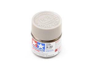 Tamiya X 32 Acril Mini Peinture Acrylique Gris Titane