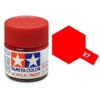 Tamiya X-7 Peinture acrylique brillante 10 ml rouge