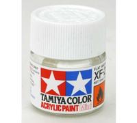Tamiya XF-2 Flat Peinture acrylique mate, blanc 10 ml