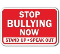 TammieLove Plaque Murale « Stop Bullying Now Stand Up Speak Out » 20,3 x 30,5 cm