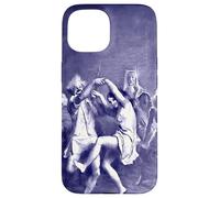 TamOShanter and The Witches Artistic Vector Bleu Coque pour iPhone 15