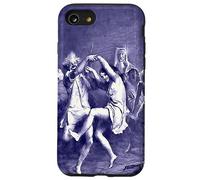 TamOShanter and The Witches Artistic Vector Bleu Coque pour iPhone SE (2020) / 7/8