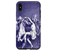 TamOShanter and The Witches Artistic Vector Bleu Coque pour iPhone XS Max