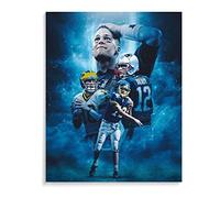 Tampa Bay Buccaneers - Tom Brady Affiches Puzzle Bois 1000 Pièces Jouets pour Adultes Jeu De Décompression（75x50cm）-z138p