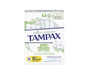 Tampax Bio Tampon de Algodon Regular 16uds