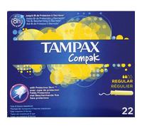 TAMPAX Compak Regular, 22 pcs
