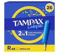 Tampax Compak Régulier Tampons Avec Applicateur x26